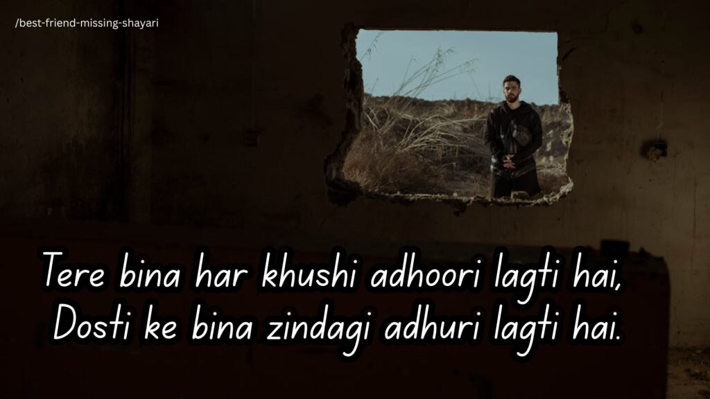 long distance friendship shayari miss you